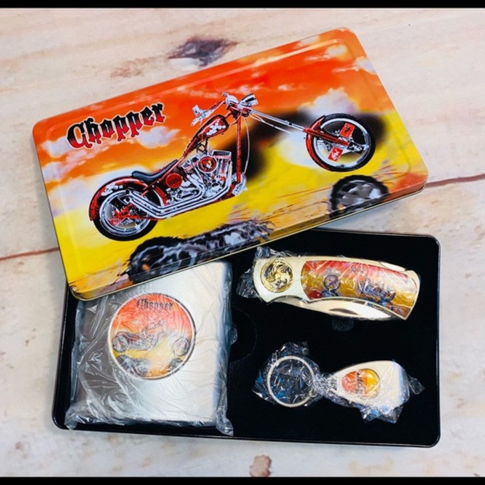 CHOPPER Stainless Steel Utility Set NWT!